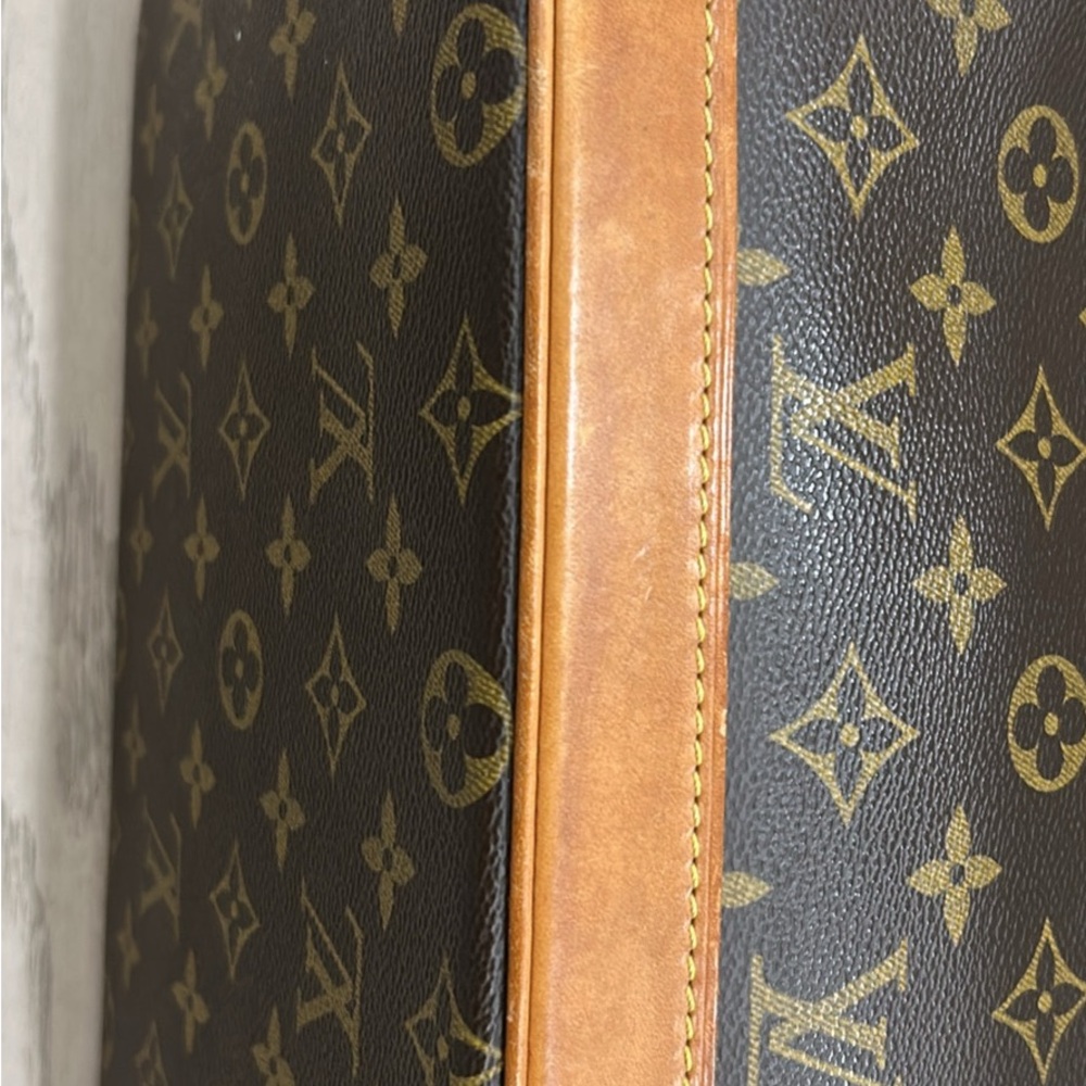 Louis Vuitton Monogram Black and Brown Briefcase